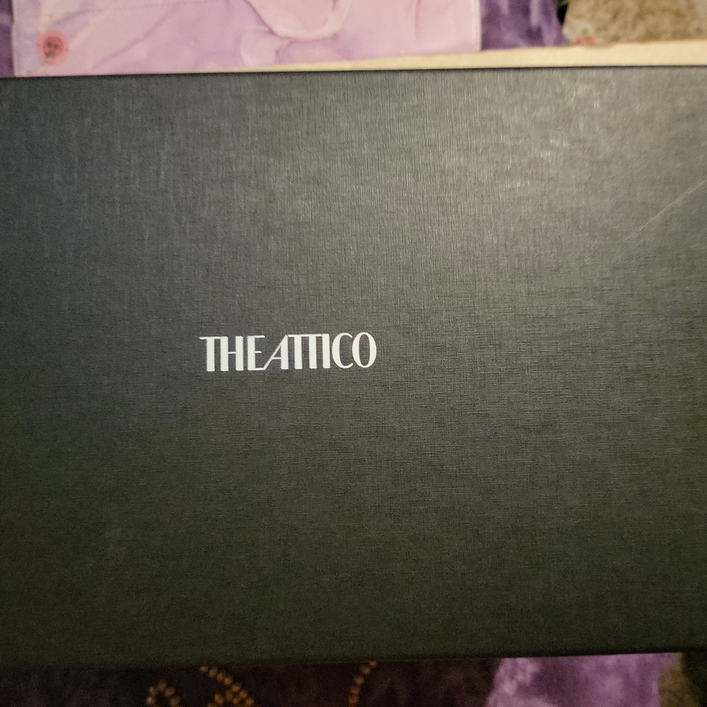 NIB The Attico Neon Green Heels 10.5 11 41.5 $895 - Picture 6 of 7